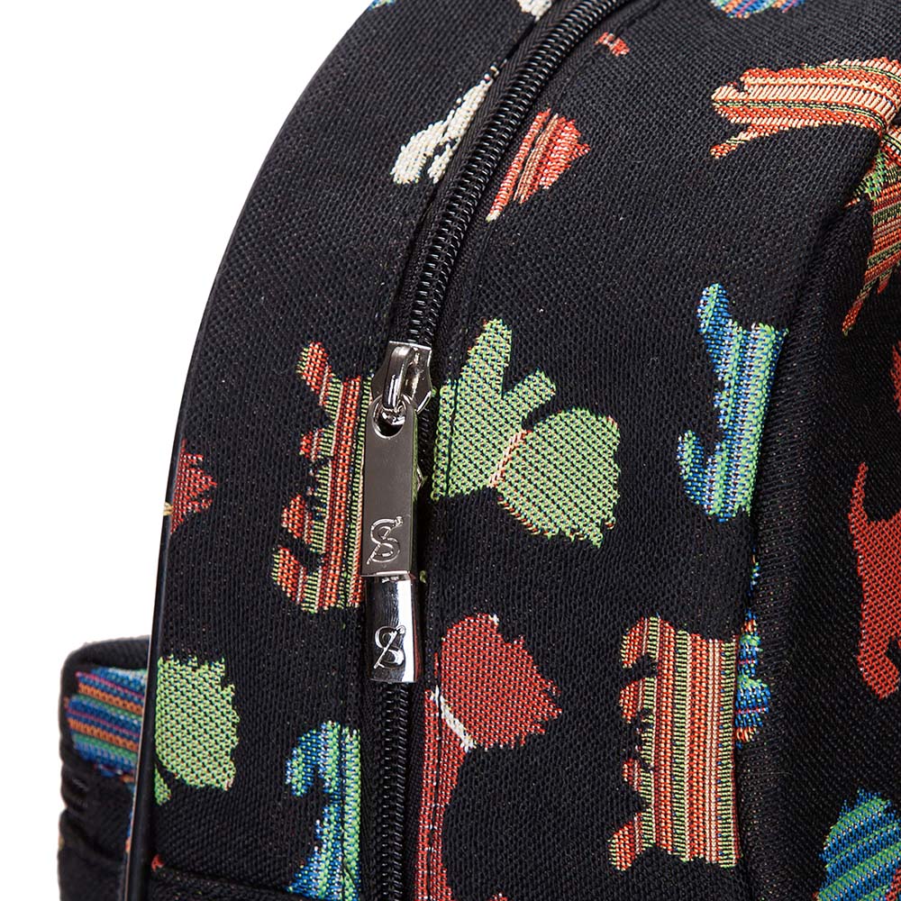 Playful Puppy Black Daypack