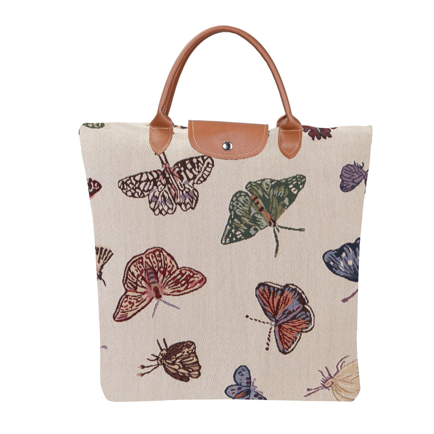 FDAW-BUTT | BUTTERFLY FOLDAWAY GROCERY BAG - www.signareusa.com