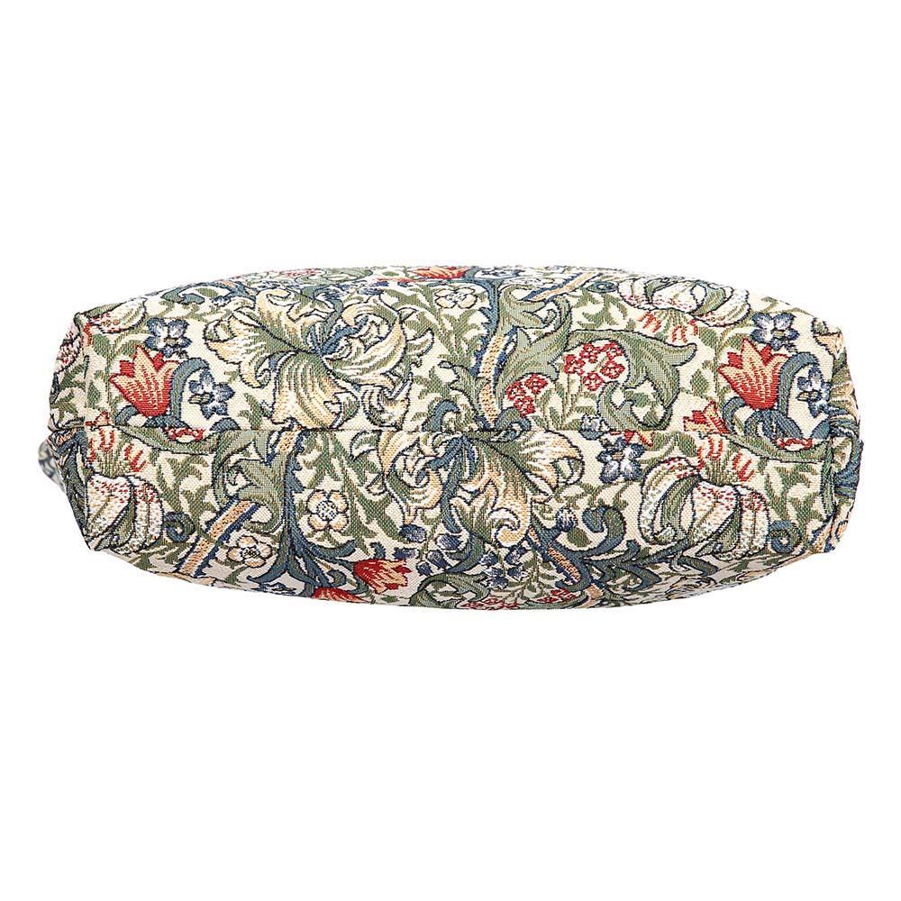 FDAW-GLILY | WILLIAM MORRIS GOLDEN LILY FOLDAWAY GROCERY BAG - www.signareusa.com