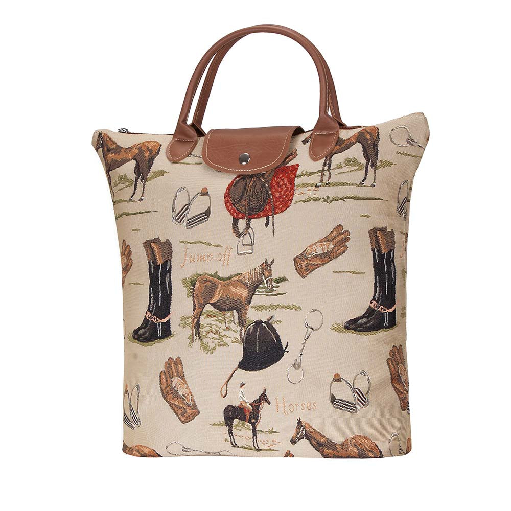 FDAW-HOR | HORSE FOLDAWAY GROCERY BAG - www.signareusa.com