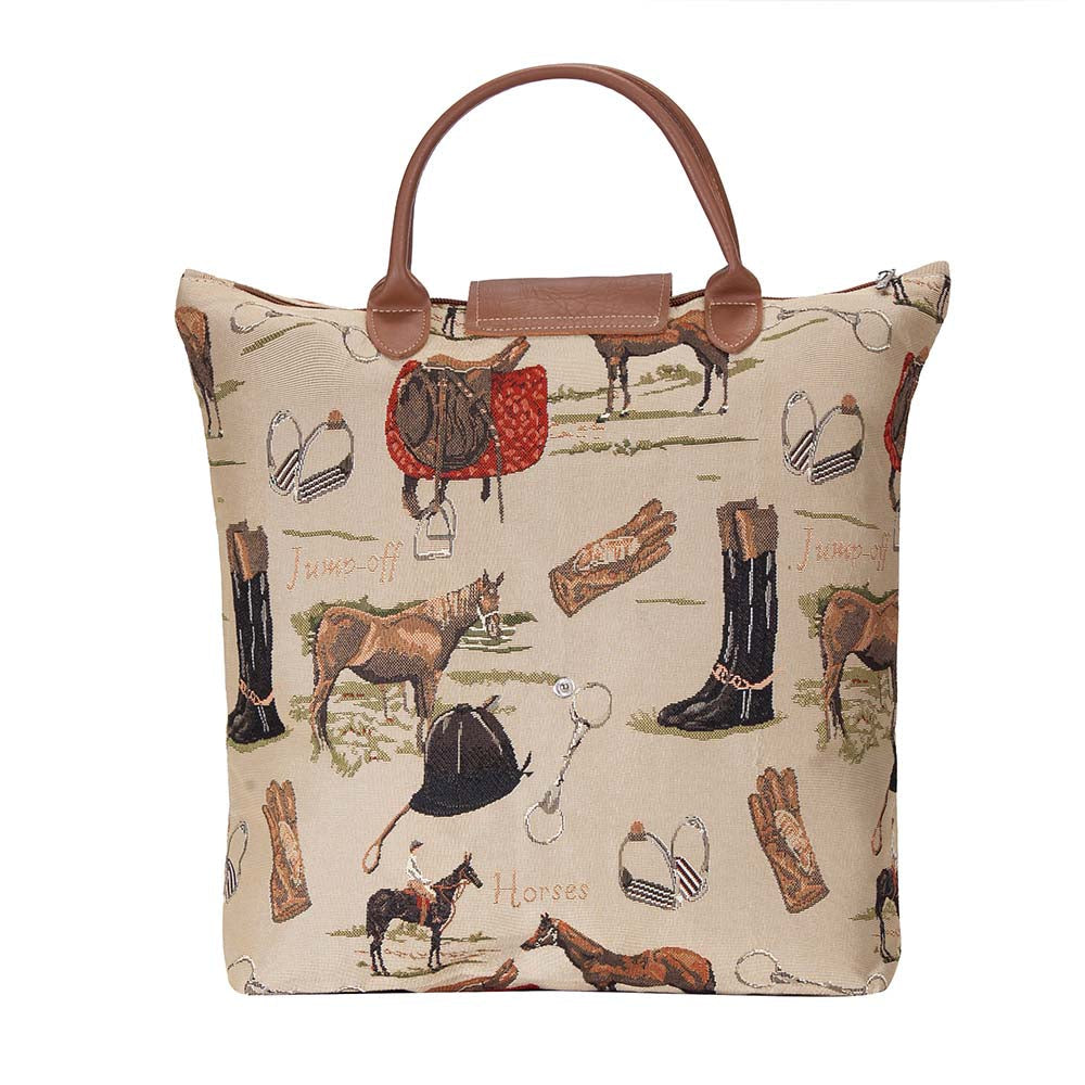 FDAW-HOR | HORSE FOLDAWAY GROCERY BAG - www.signareusa.com