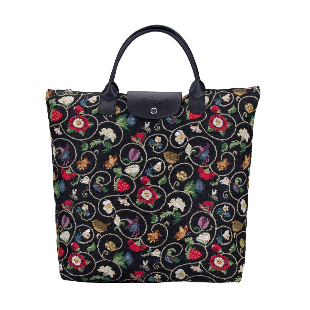 FDAW-JACOB | Jacobean Dream FOLDABLE REUSABLE GROCERY BAG - www.signareusa.com