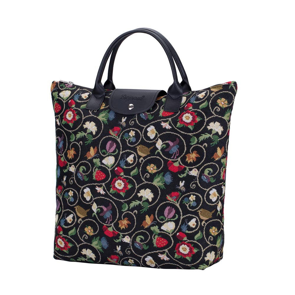 FDAW-JACOB | Jacobean Dream FOLDABLE REUSABLE GROCERY BAG - www.signareusa.com