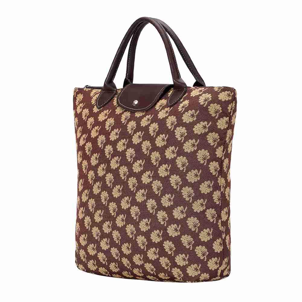 FDAW-JANE | JANE AUSTEN'S OAK FOLDAWAY GROCERY BAG - www.signareusa.com