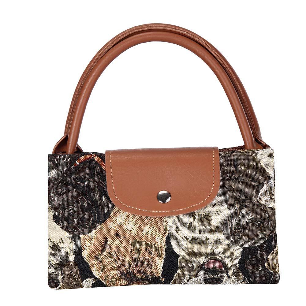 FDAW-LAB | LABRADOR DOG FOLDAWAY GROCERY BAG - www.signareusa.com