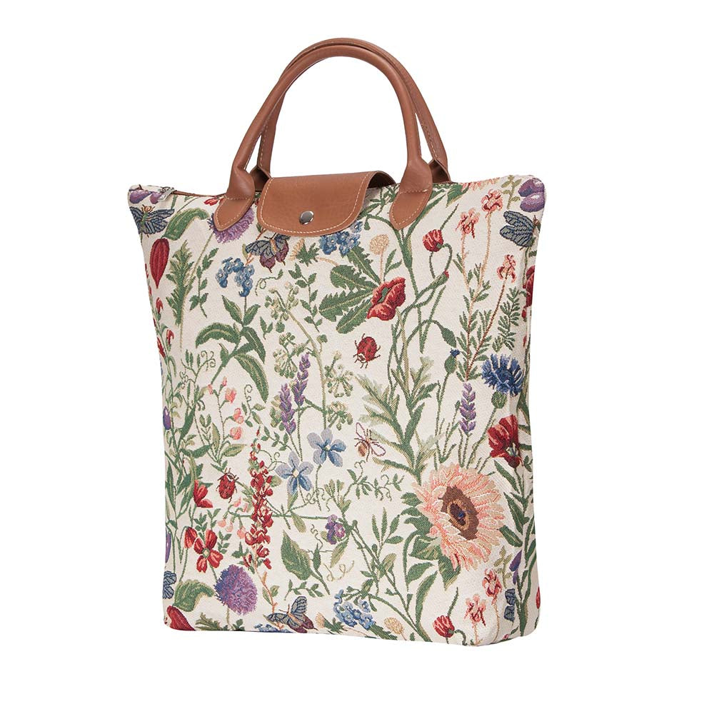 FDAW-MGD | MORNING GARDEN FOLDAWAY GROCERY BAG - www.signareusa.com