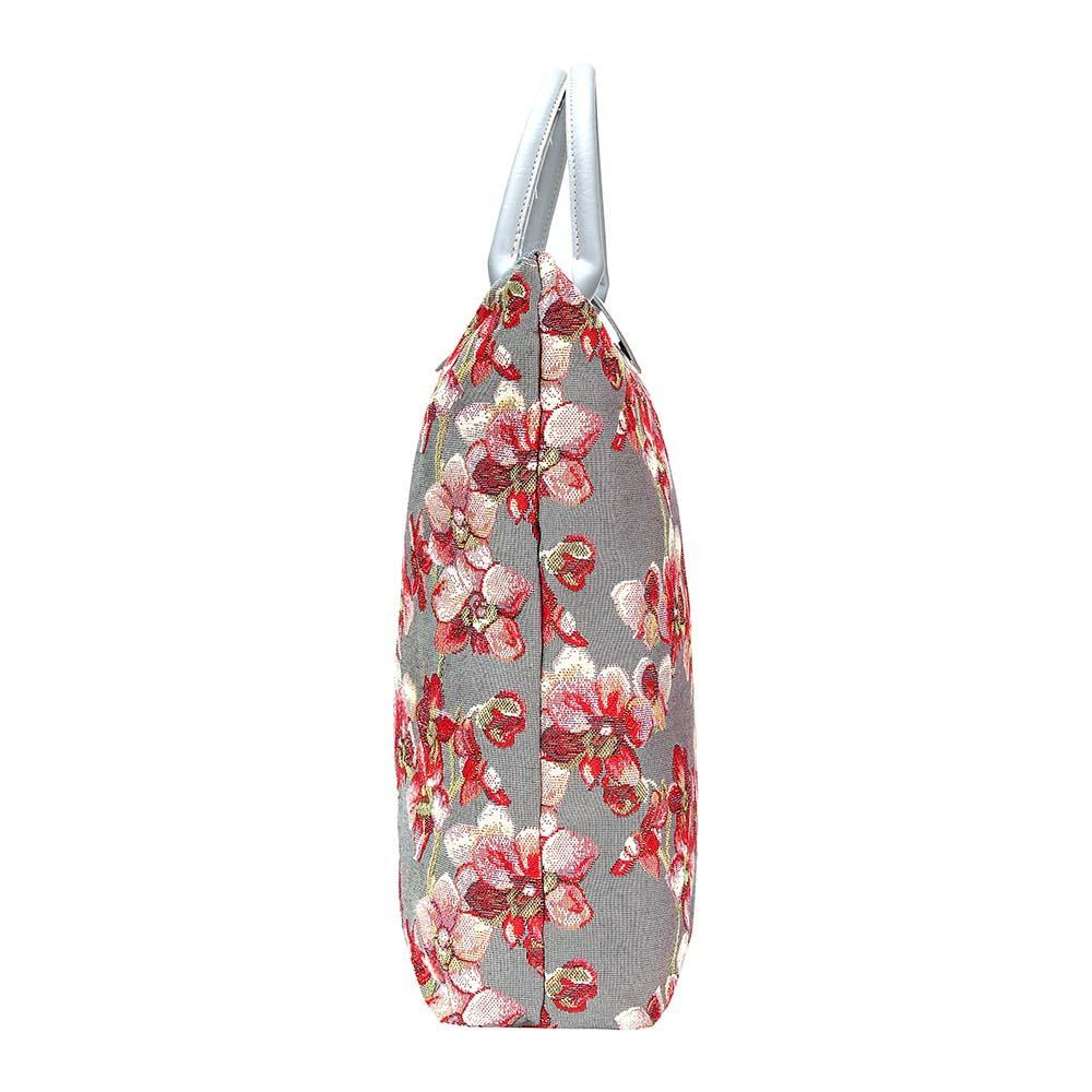 FDAW-ORC | ORCHID FOLDAWAY GROCERY BAG - www.signareusa.com