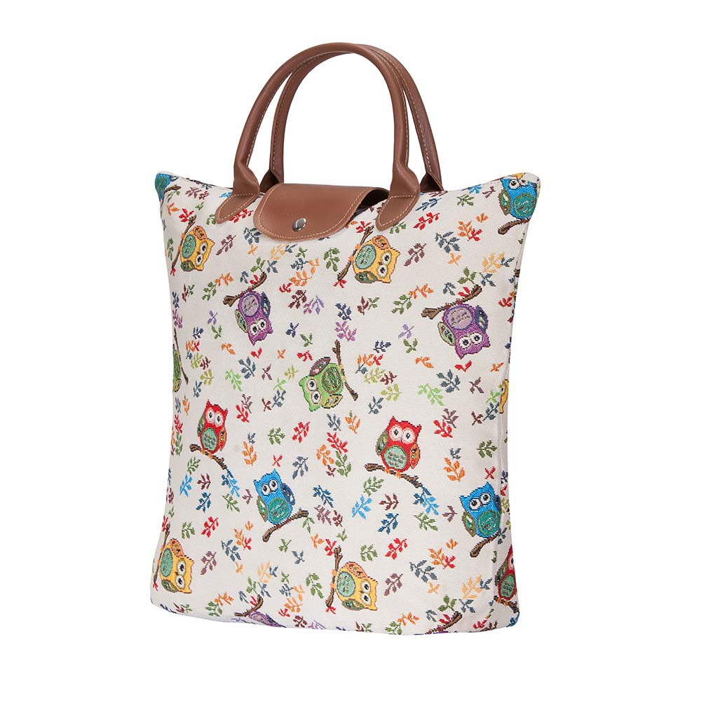 FDAW-OWL | OWL FOLDAWAY GROCERY BAG - www.signareusa.com