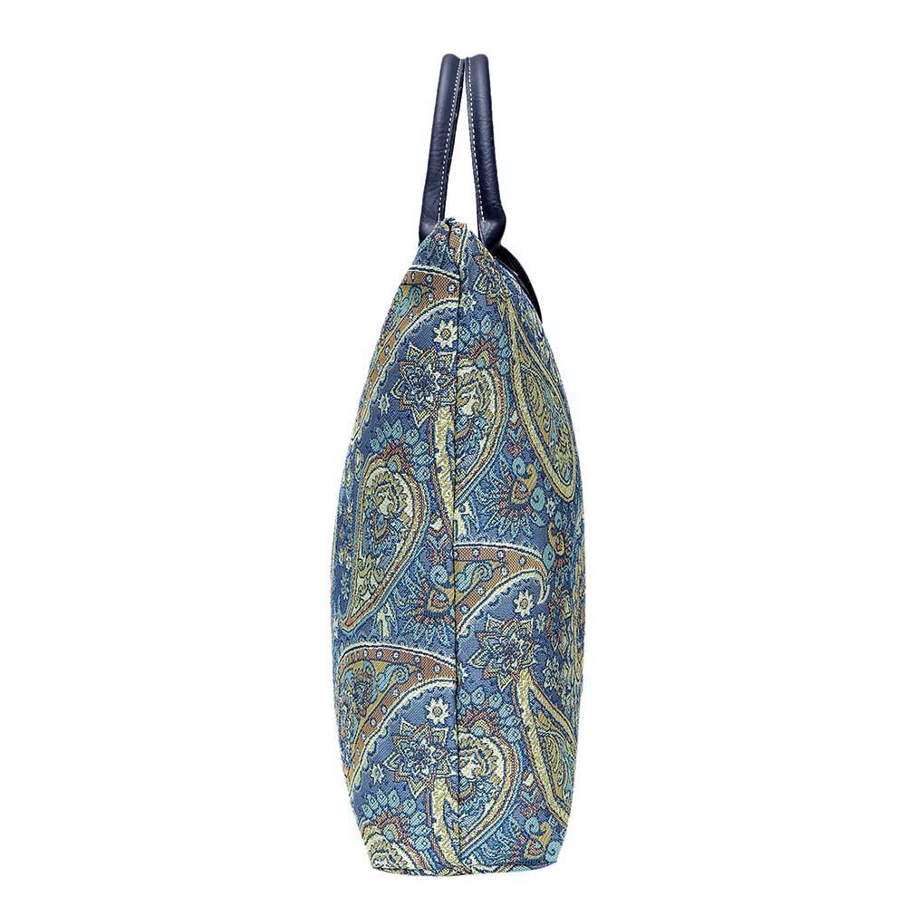 FDAW-PAIS | PAISLEY FOLDAWAY GROCERY BAG - www.signareusa.com