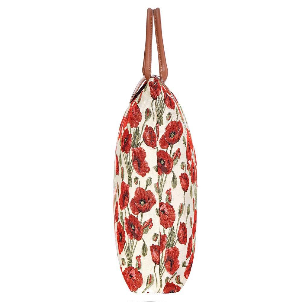 FDAW-POP | POPPY FOLDAWAY GROCERY BAG - www.signareusa.com