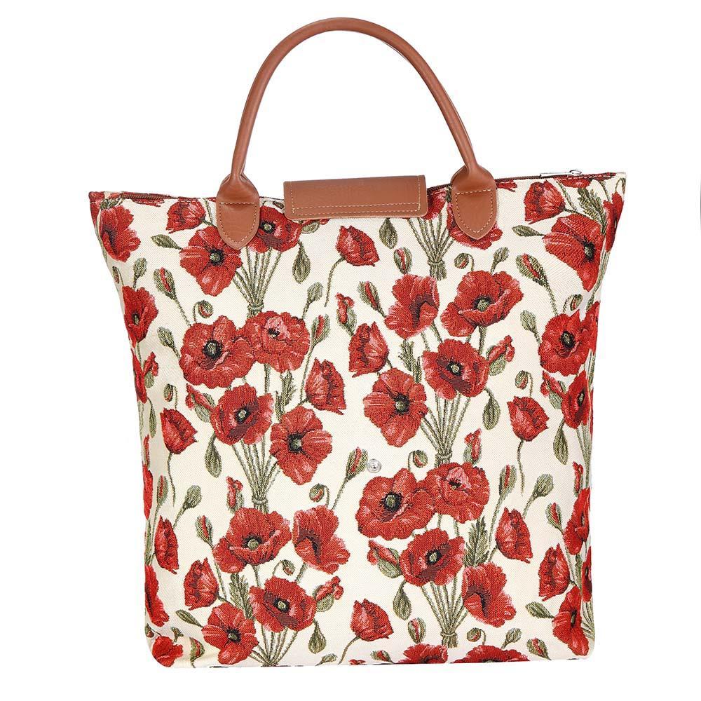 FDAW-POP | POPPY FOLDAWAY GROCERY BAG - www.signareusa.com