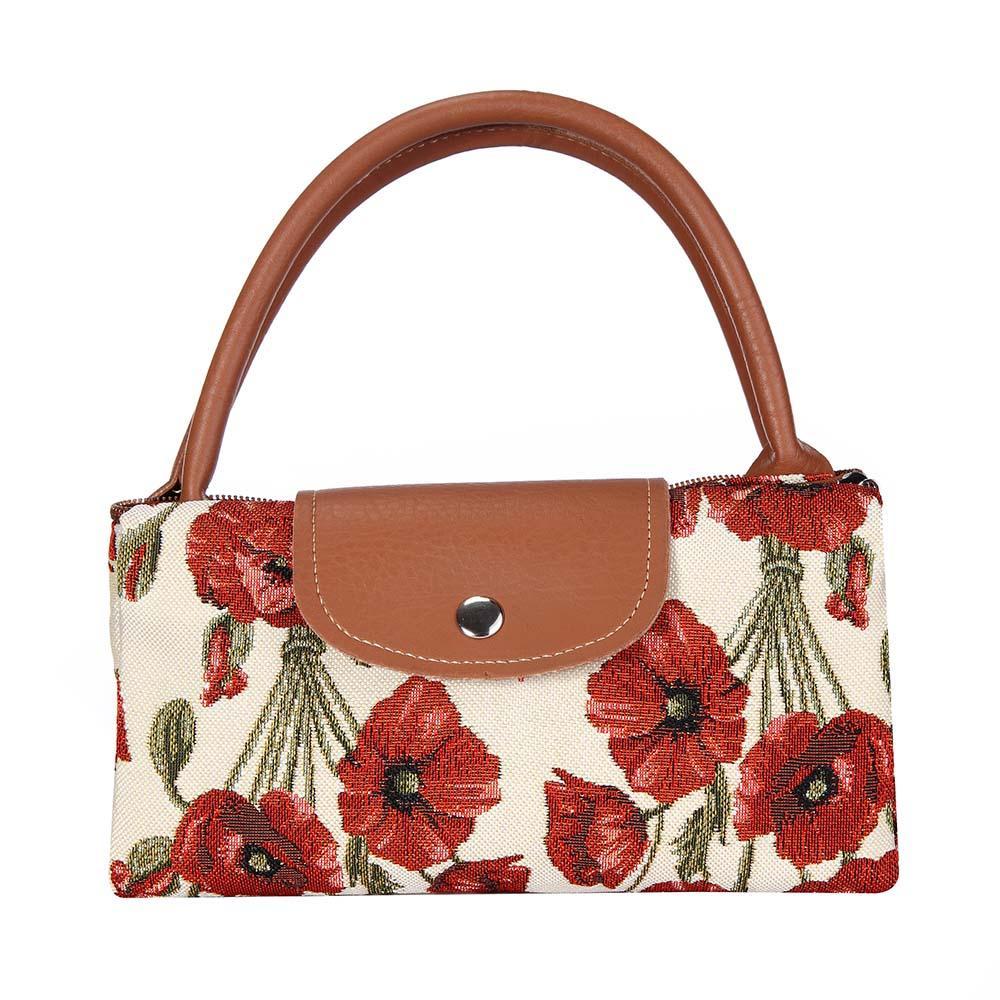 FDAW-POP | POPPY FOLDAWAY GROCERY BAG - www.signareusa.com