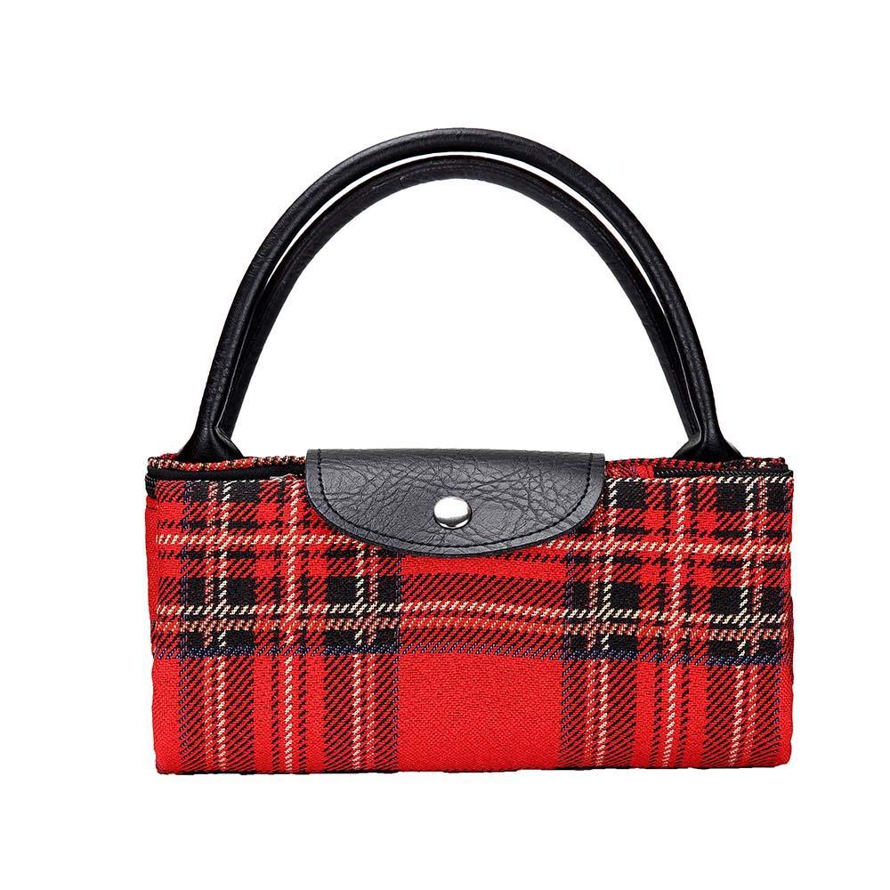 FDAW-RSTT | ROYAL STEWART TARTAN FOLDAWAY GROCERY BAG - www.signareusa.com