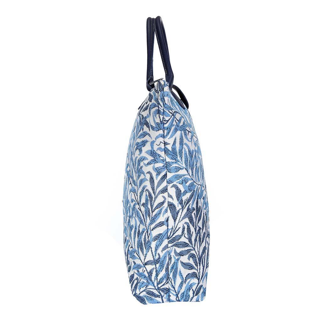 FDAW-WIOW | WILLIAM MORRIS WILLOW BOUGH FOLDAWAY GROCERY BAG - www.signareusa.com