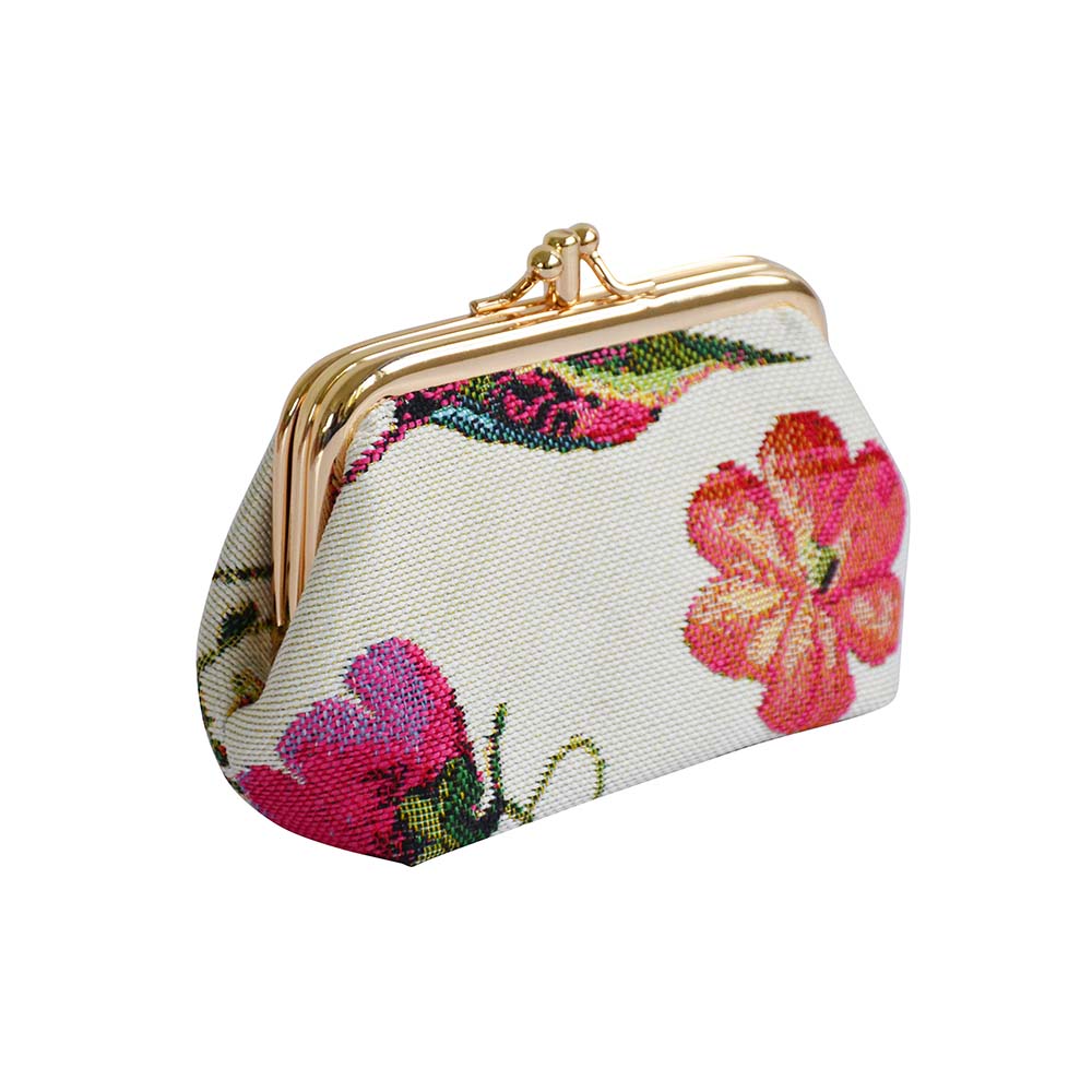 FRMP-HUMM | HUMMINGBIRD COIN CLASP FRAME PURSE WALLET - www.signareusa.com