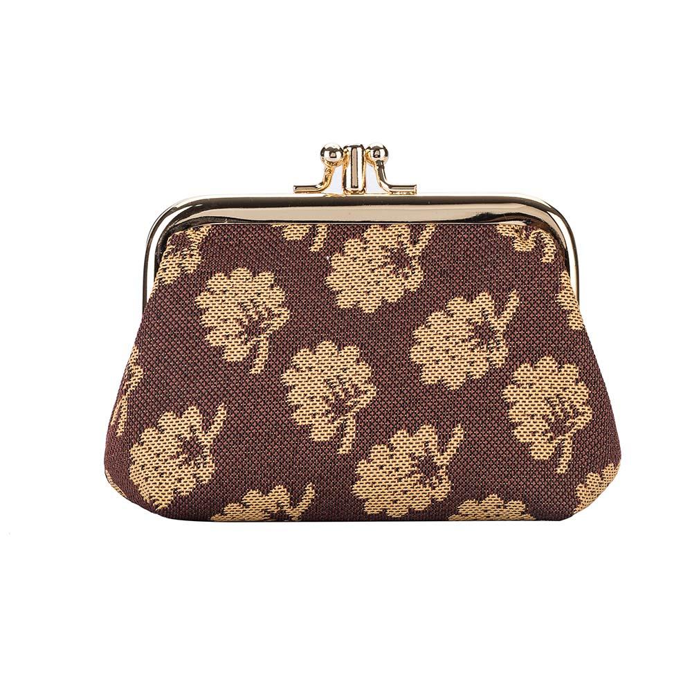 FRMP-JANE | JANE AUSTEN'S OAK COIN CLASP FRAME PURSE WALLET - www.signareusa.com