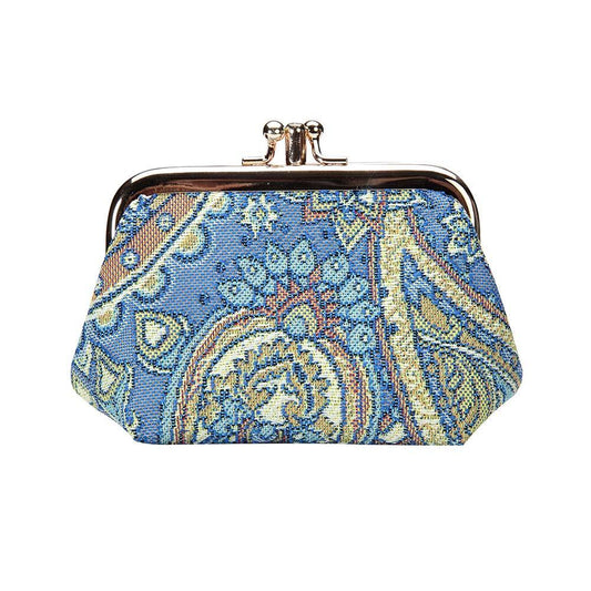 FRMP-PAIS | PAISLEY COIN CLASP FRAME PURSE WALLET - www.signareusa.com