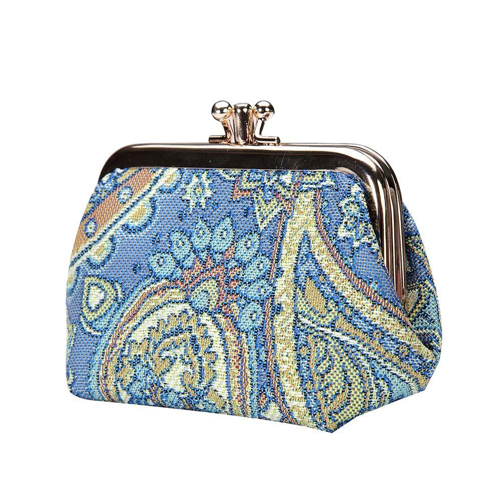 FRMP-PAIS | PAISLEY COIN CLASP FRAME PURSE WALLET - www.signareusa.com