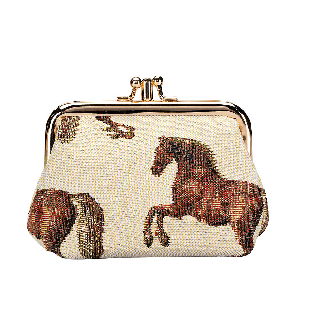 Whistlejacket Horse Frame Purse for Coins