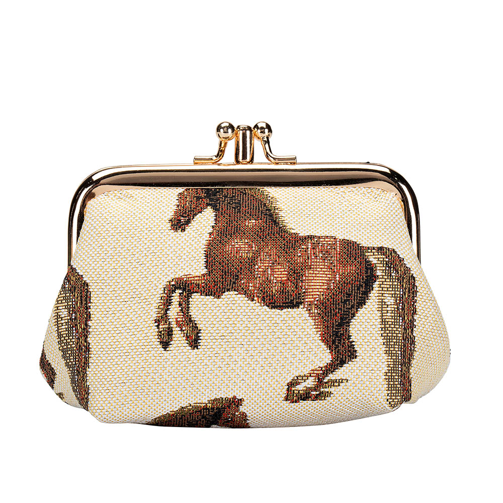 Whistlejacket Horse Frame Purse for Coins