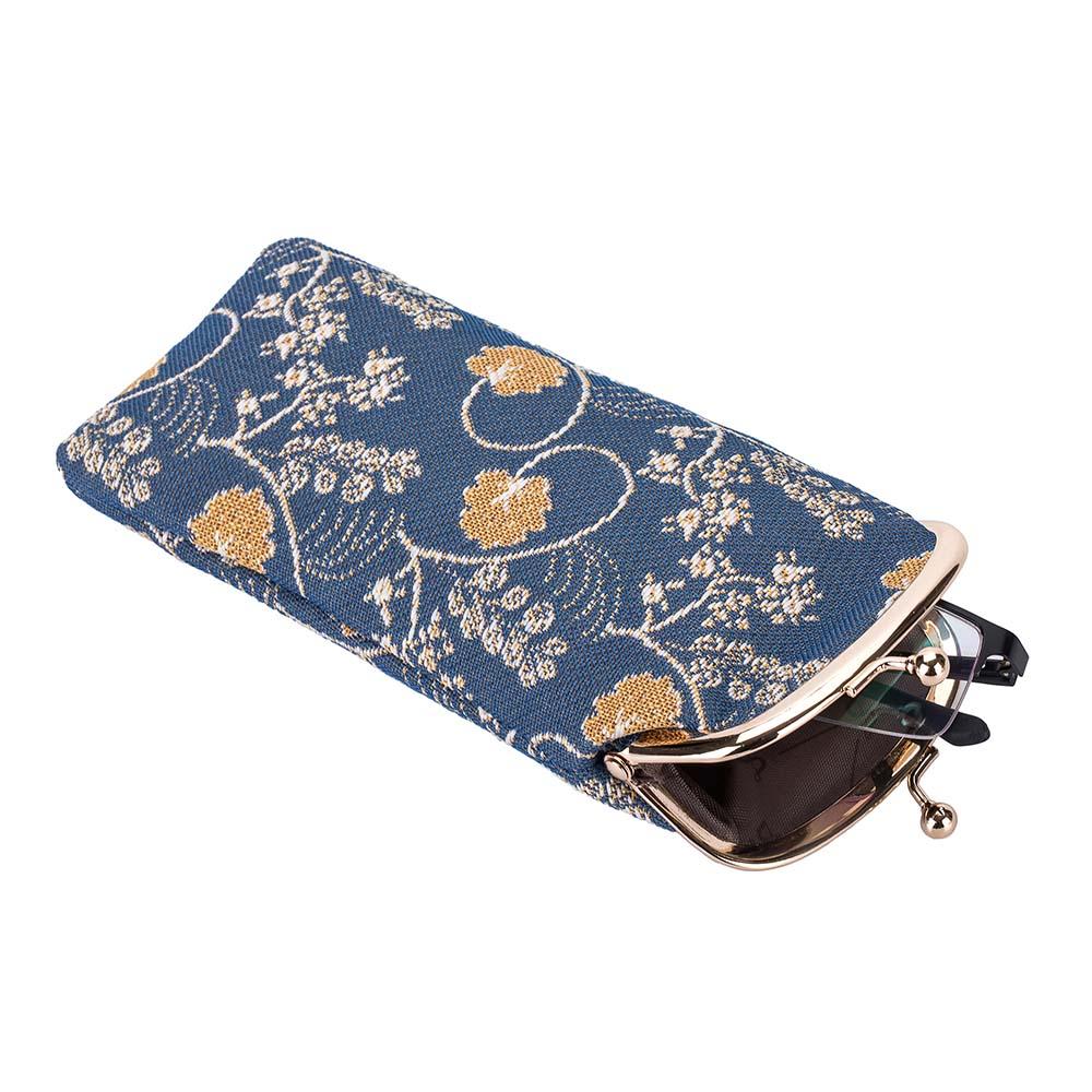 GPCH-AUST | JANE AUSTEN BLUE GLASSES SUNGLASSES POUCH CASE - www.signareusa.com