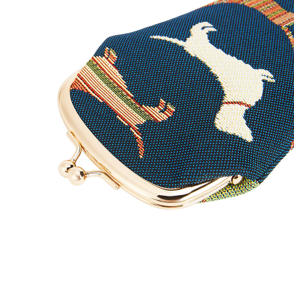 Dachshund Blue Glasses Pouch/ Case