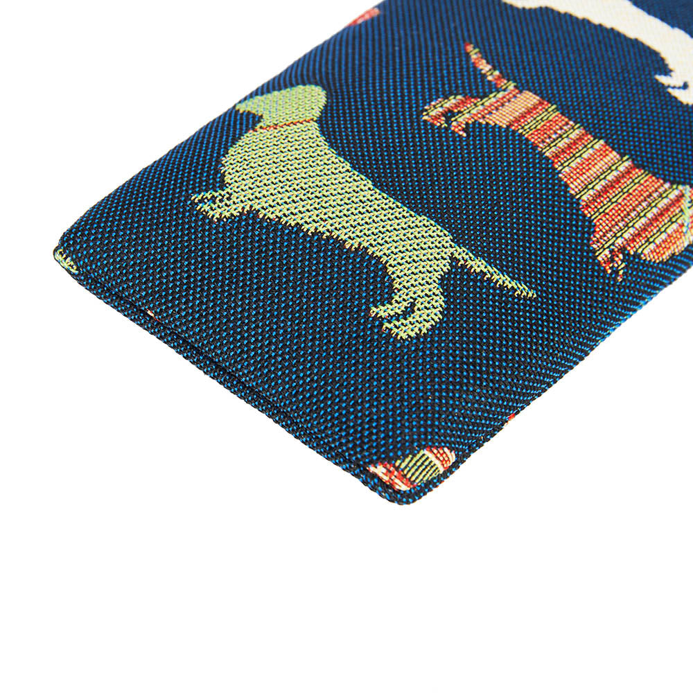 Dachshund Blue Glasses Pouch/ Case