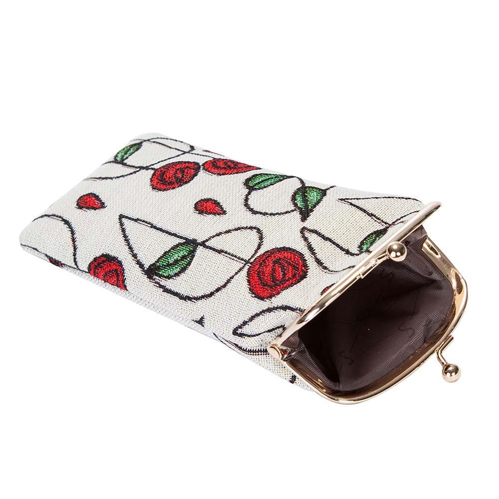 GPCH-RMSP | RENNIE MACKINTOSH SIMPLE ROSE GLASSES SUNGLASSES POUCH CASE - www.signareusa.com