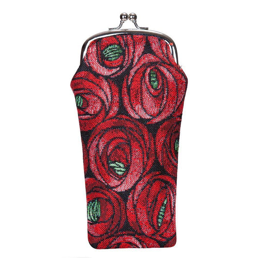 GPCH-RMTD | RENNIE MACKINTOSH ROSE AND TEARDROP GLASSES SUNGLASSES POUCH CASE - www.signareusa.com