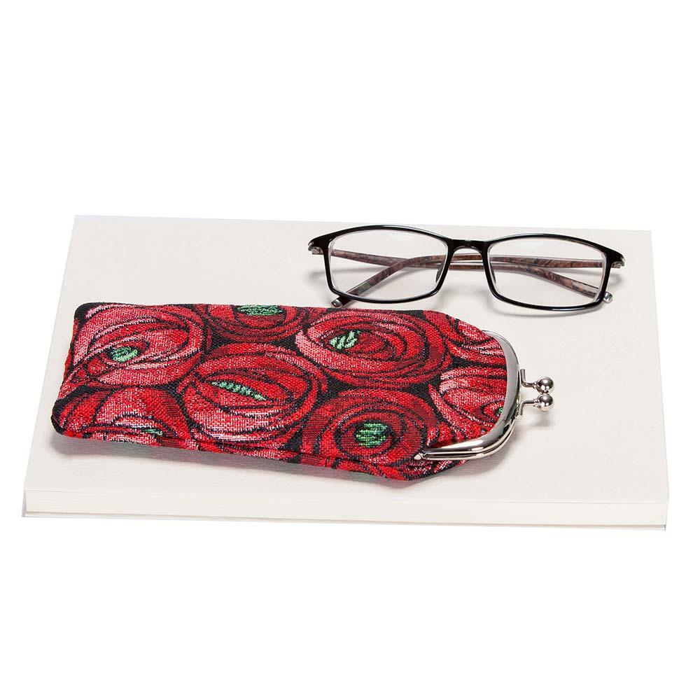 GPCH-RMTD | RENNIE MACKINTOSH ROSE AND TEARDROP GLASSES SUNGLASSES POUCH CASE - www.signareusa.com