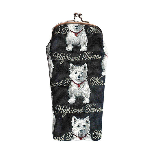 GPCH-WES | WESTIE DOG GLASSES SUNGLASSES POUCH CASE - www.signareusa.com