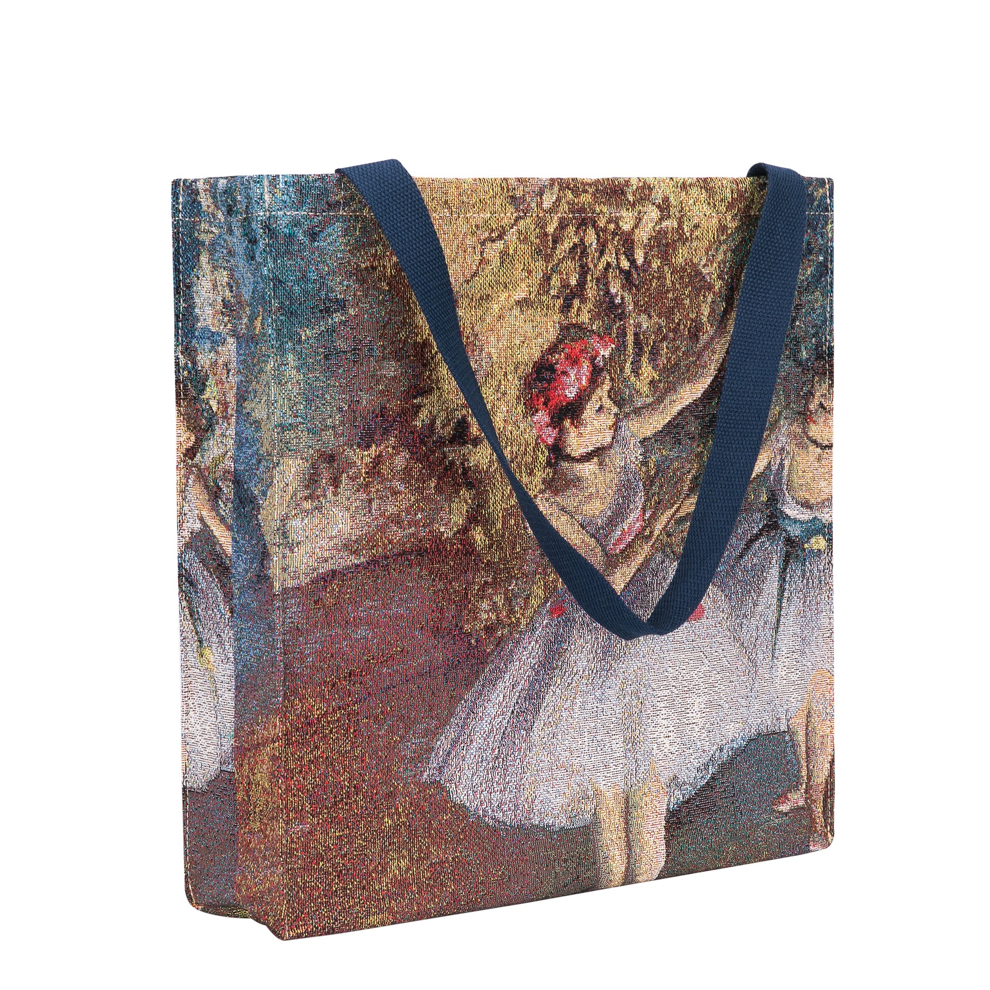 GUSS-ART-ED-BLR2 | EDGAR DEGAS BALLERINA Foldable Gusset Shopping Bag - www.signareusa.com