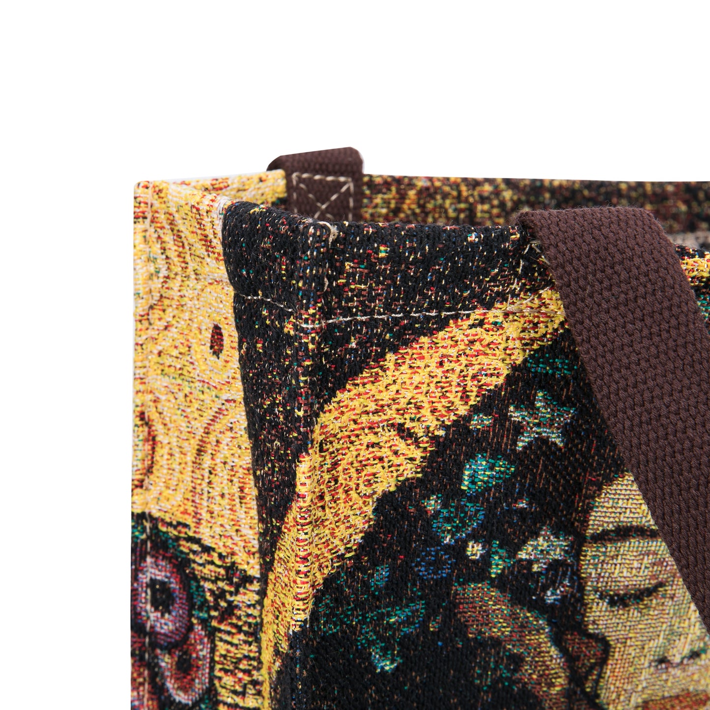 GUSS-ART-GK-GDKS | Klimt Gold Kiss Foldable Gusset Shopping Bag - www.signareusa.com