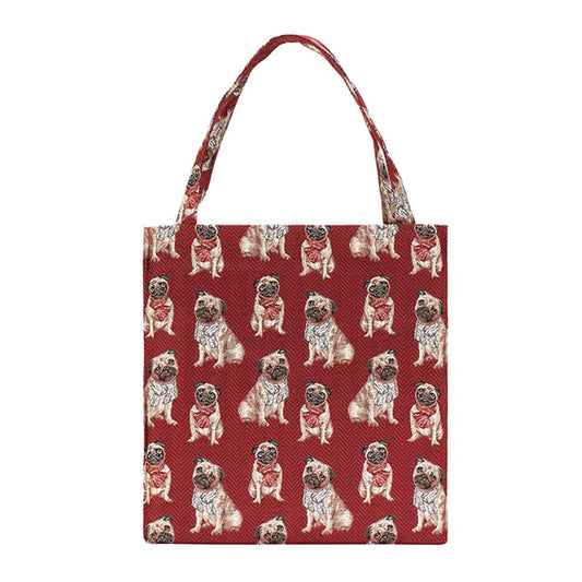 GUSS-PUG |  PUG Foldable Gusset Bag - www.signareusa.com