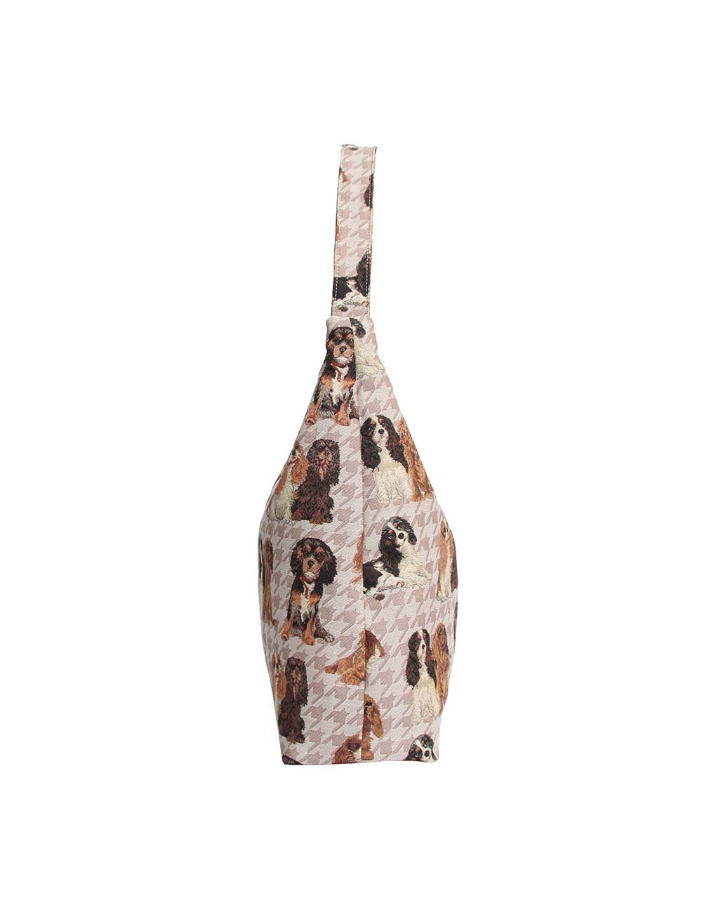 HOBO-KGCS | KING CHARLES CAVALIER SPANIEL DOG HOBO HANDBAG SHOULDER BAG - www.signareusa.com