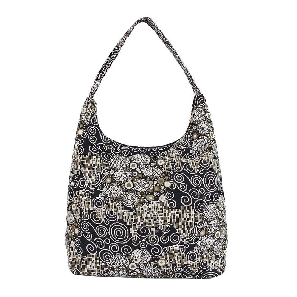 HOBO-KISS | GUSTAV KLIMT THE KISS HOBO HANDBAG SHOULDER BAG - www.signareusa.com