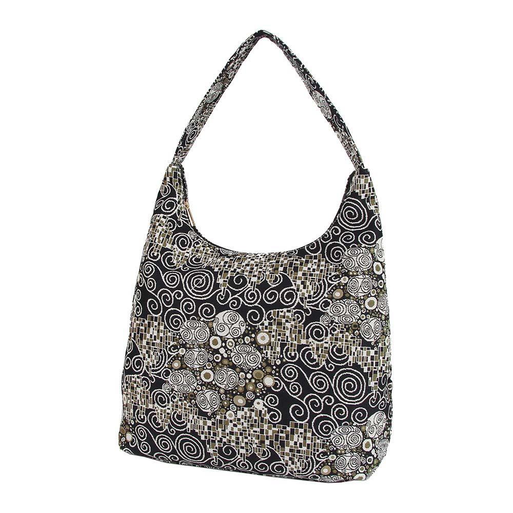 HOBO-KISS | GUSTAV KLIMT THE KISS HOBO HANDBAG SHOULDER BAG - www.signareusa.com