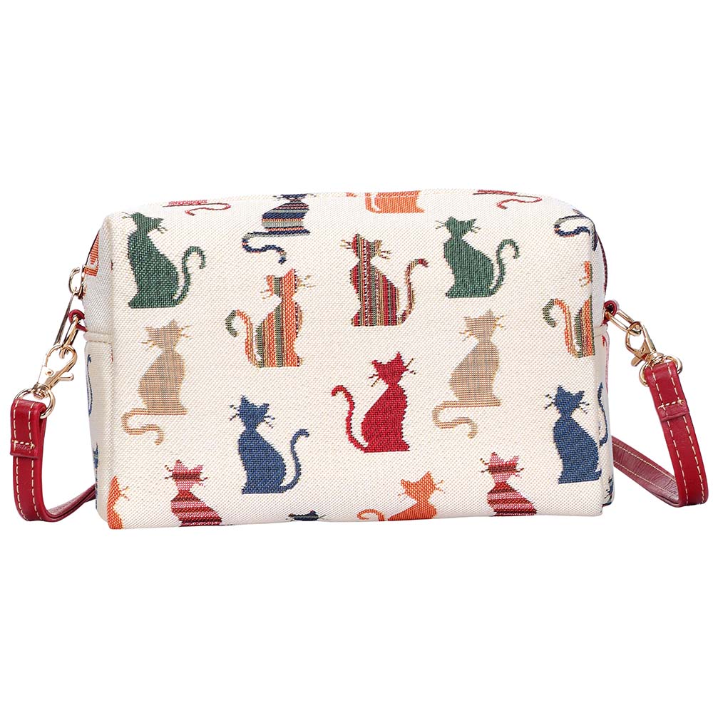 Cheeky Cat Hip Length Shoulder Bag