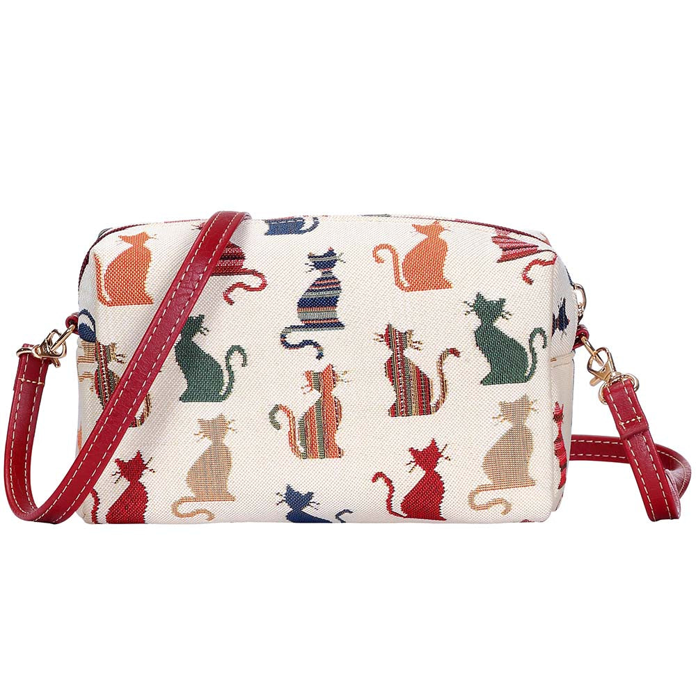 Cheeky Cat Hip Length Shoulder Bag