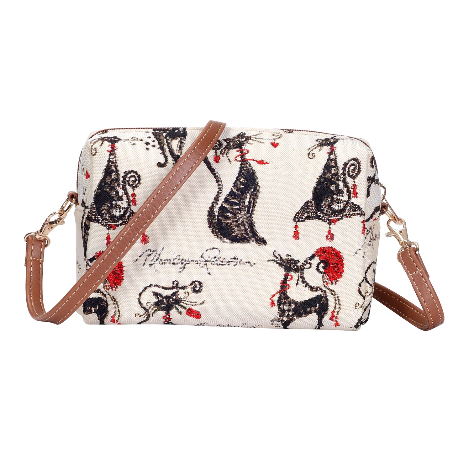 Catitude Cat Hip Length Shoulder Bag