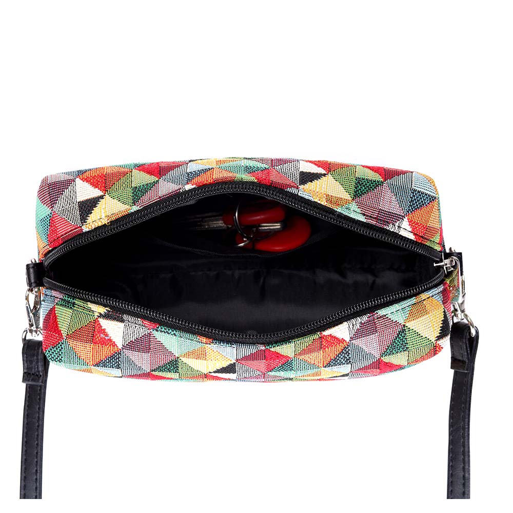 Multicolor Hip Length Shoulder Bag