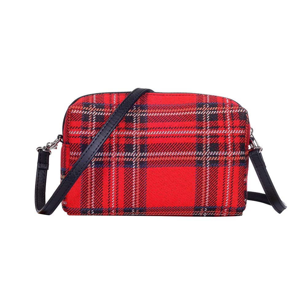 Royal Stewart Tartan Red Hip Length Shoulder Bag