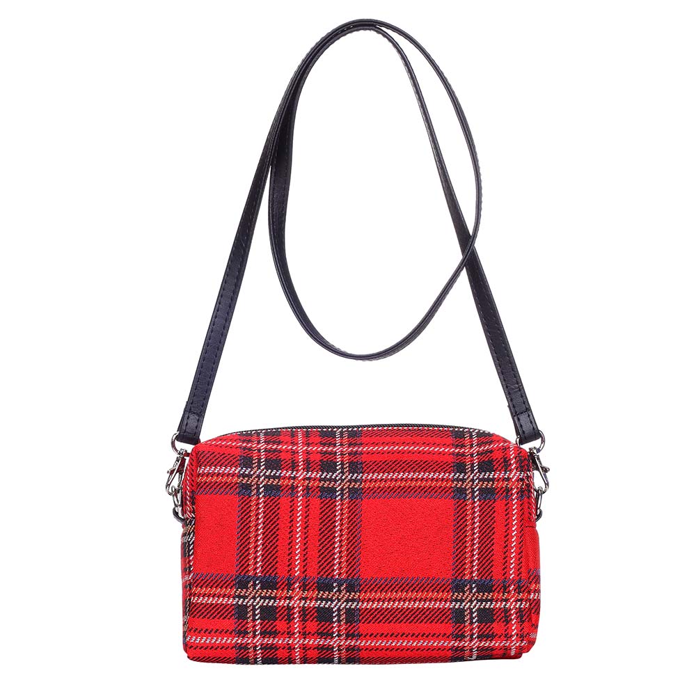 Royal Stewart Tartan Red Hip Length Shoulder Bag