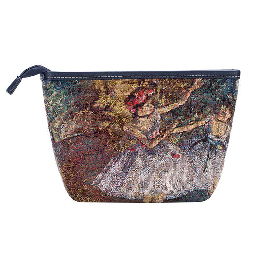 MAKEUP-ART-ED-BLR-2 | DEGAS TWO DANCERS ON A STAGE MAKE UP COSMETIC BAG - www.signareusa.com