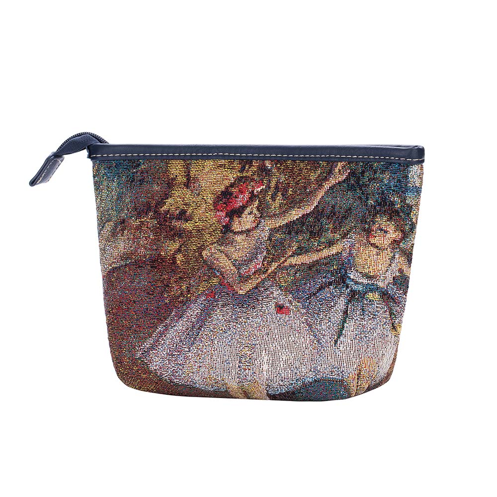 MAKEUP-ART-ED-BLR-2 | DEGAS TWO DANCERS ON A STAGE MAKE UP COSMETIC BAG - www.signareusa.com