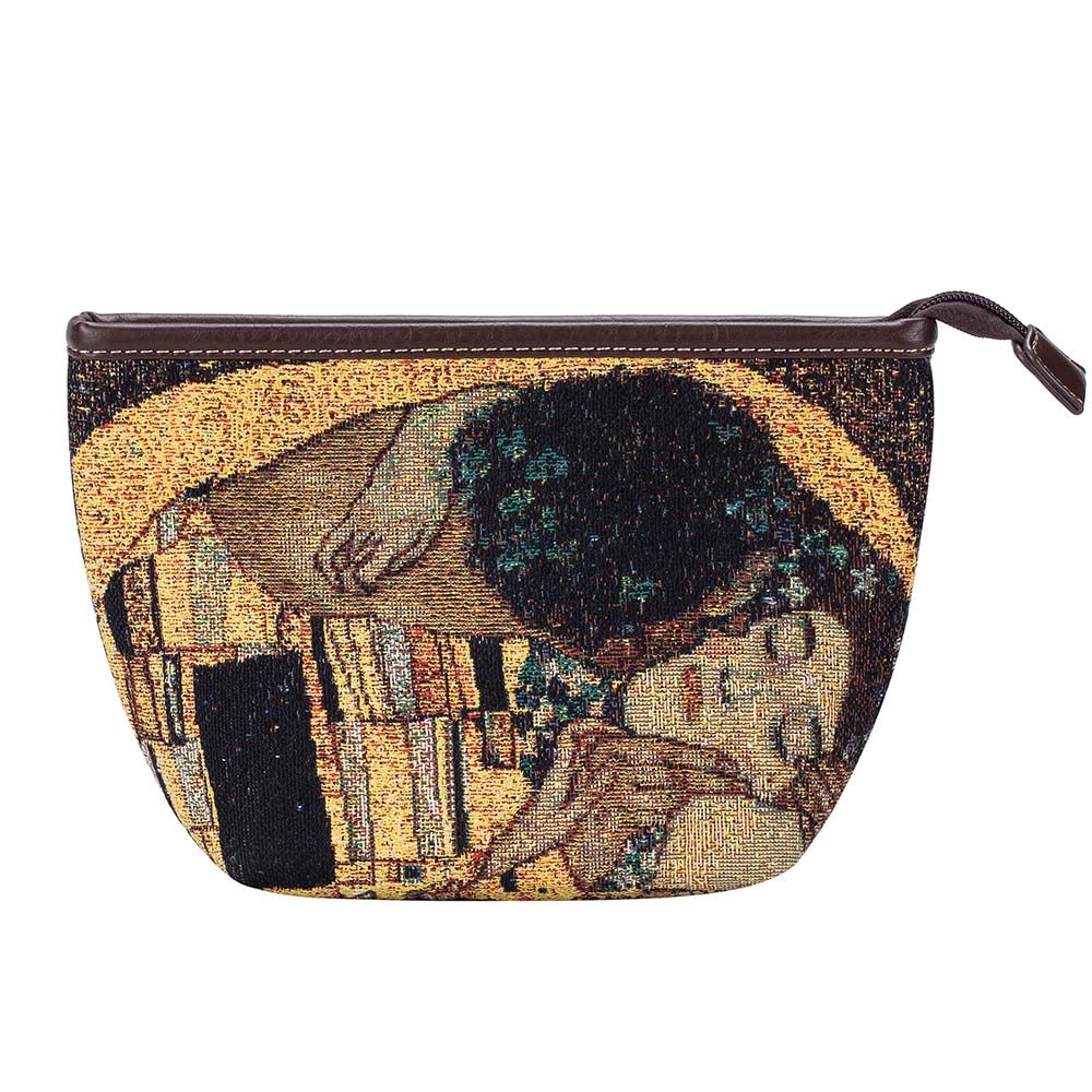 MAKEUP-ART-GK-GDKS | KLIMT GOLD KISS MAKE UP COSMETIC BAG - www.signareusa.com