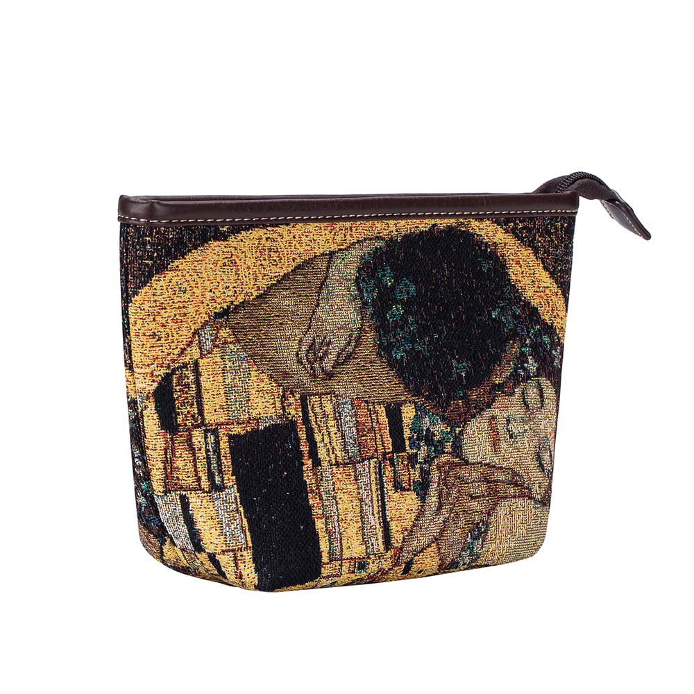 MAKEUP-ART-GK-GDKS | KLIMT GOLD KISS MAKE UP COSMETIC BAG - www.signareusa.com