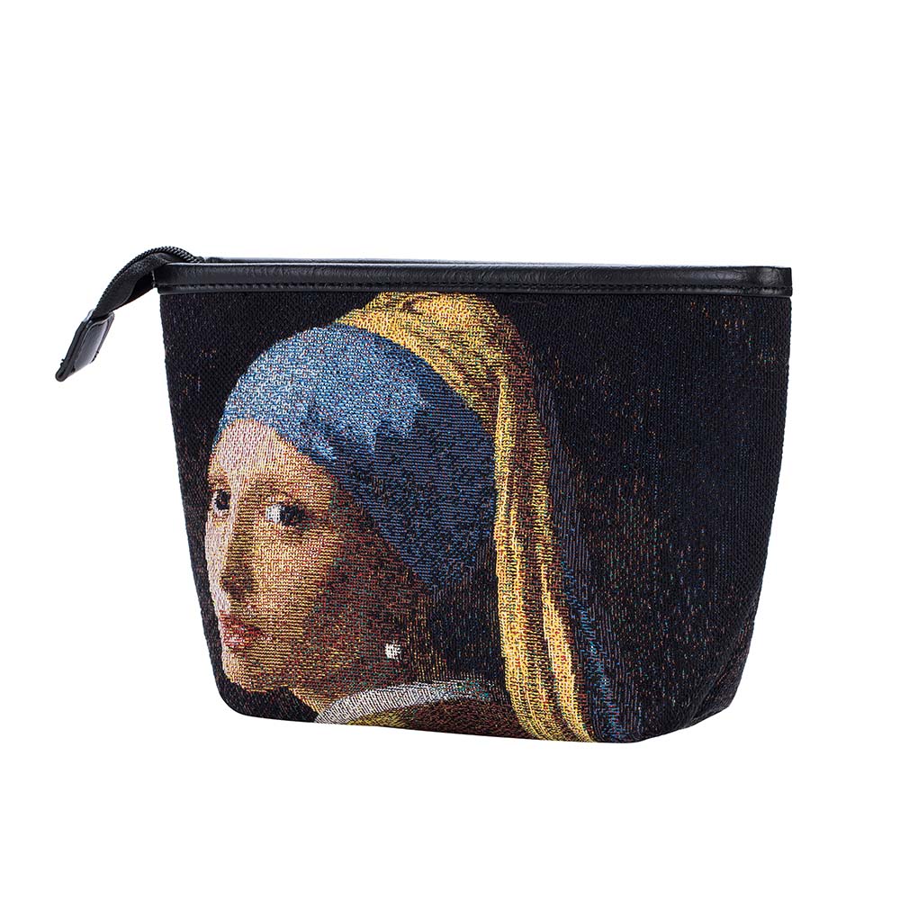 MAKEUP-ART-JV-GIRL | VERMEER GIRL WITH A PEARL EARRING MAKE UP COSMETIC BAG - www.signareusa.com