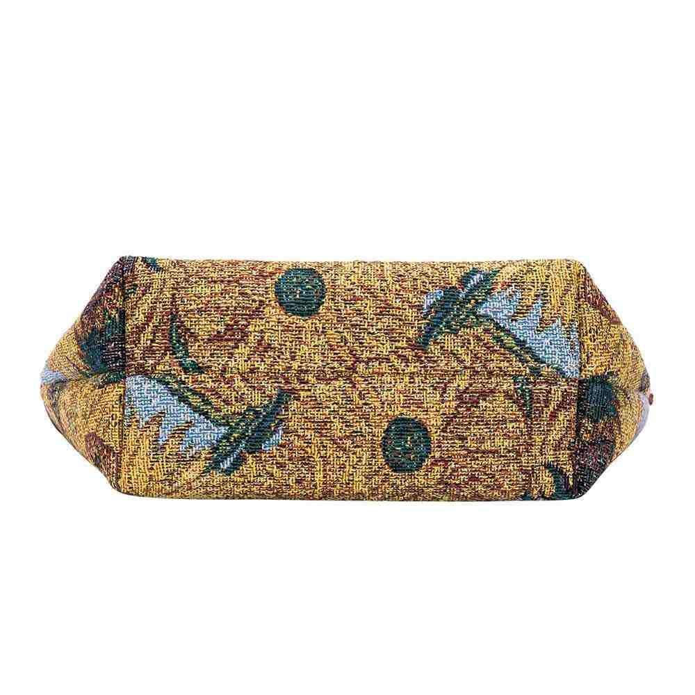 MAKEUP-ART-VG-SUNF | VAN GOGH SUNFLOWERS  MAKE UP COSMETIC BAG - www.signareusa.com