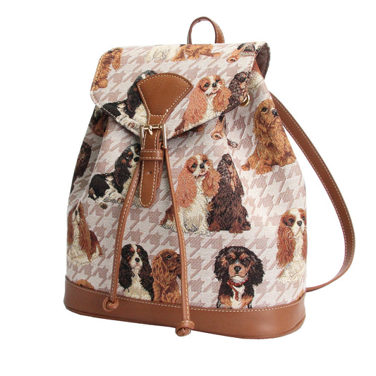 RUCK-KGCS | KING CHARLES CAVALIER SPANIEL DOG RUCKSACK - www.signareusa.com